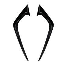 Car Front Bumper Splitter Spoiler Decorative Trims Fog Light Canard for Fiesta ST MK6 2012-2017 Glo