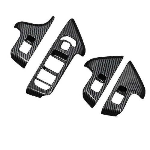 4PCS/Set Door Window Button Switch Panel Trims Cover Stickers for /GLA/EQA/EQB-Class X247 2020-2024