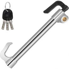 Car Steering Wheel Lock - Universal Steering Wheel Lock, Car Anti-Theft Cane, Auto Steering Wheel Lock with 3 Keys, Made of Stainless Steel, for Car/T