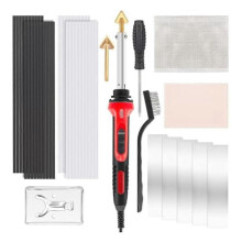 Plastic Welding Kit for Car Bumper Repair, Rapid Heating Plastic Repair Kit for DIY, Dashboard Repa