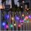 Multicolor Solar LED String Lights, 100 LEDs, 8 Modes, Waterproof for Garden and Christmas 3