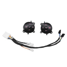 Car Red LED Steering Wheel Cruise Control Switch Button with Wiring for Fiesta MK7 MK8 Escort Ecosp