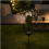 Solar Firework Garden Stake Light, 200 White LEDs, 2 Modes, Rain-Resistant Outdoor Decorative Light 5