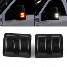 Turn Signal Light LED Rearview Side Mirror Light Dual Color Daytime Indicator Light for F250 F350 F