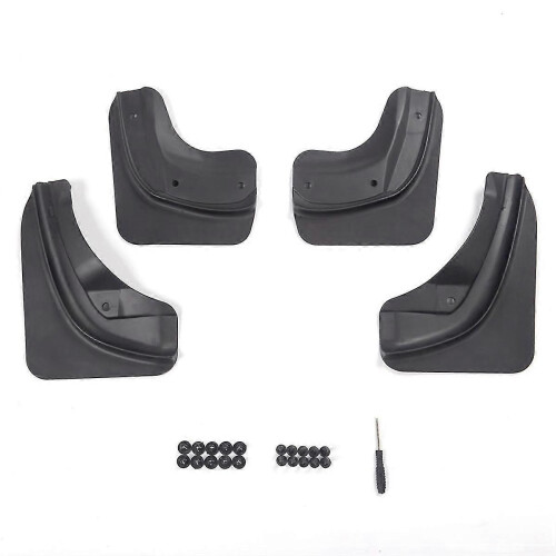 Upgrade Mud Flaps for 2024 Mudflaps Splash Guards TPE+PP Front Rear Protector New