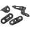 4Pcs ABS Black Motorcycle Fairing All Fixed Shell Bracket Fit for CBR1000RR 2008-2017 1