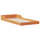 VidaXL vidaXL Bed Frame Wax Brown 100 x 200 cm Solid Pine Wood 4