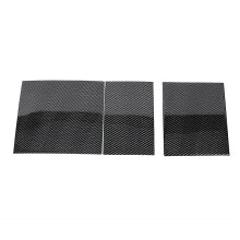Center Console Wrap Cover Kit for 2024 ABS Carbon Fiber Center Console Protector Accessories