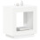 VidaXL vidaXL Side Table White 60 x 40 x 65 cm Engineered Wood 4