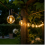 G40 Solar Outdoor String Lights, 20 Bulbs, Warm White 2700K, Waterproof, with Remote Control 2