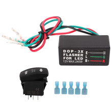 turn signal rocker switch for ATV UTV boat motorcycle 12V LED