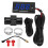 ABS housing motorcycle temp gauge with LCD display for modification 1