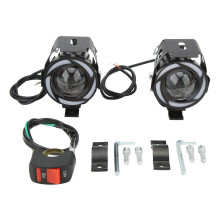 Universal LED Spotlight IP68 High Low Beam for Motorcycle Car Truck