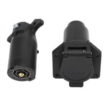 7 pin male female trailer plug adapter for RV