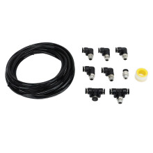 Turbo vehicle vacuum fitting kit with solenoid connectors