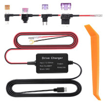 Dash Cam Hardwire Kit with 24h Surveillance and Type C