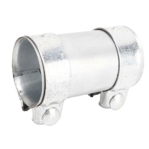 double clamp exhaust pipe adapter 2.5in joiner