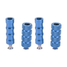 CNC Motorcycle Brake Foot Peg 2 Pair Fits M6 6mm Mounting Bolts
