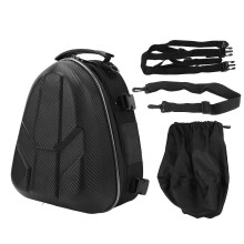 Expandable bottom motorcycle helmet bag for dirt bike