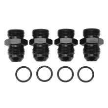 oil cooler fuel pump adapter ORB male 8AN 4pcs 1500PSI