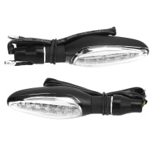 Motorcycle turn signal flowing light 12V universal fit waterproof blinkers