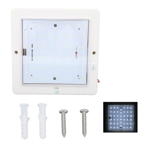 LED interior roof light for camper trailer 12V 24V