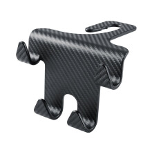 Strong load bearing car headrest hook universal fit