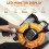 SPORTNOW Under Desk Elliptical Machine for Home, Seated Pedal Exerciser 5