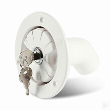 Fresh Water Locking Inlet Hatch Filler Cap Set For Caravan Motorhome Camper