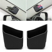 2x Universal Car Auto Accessories Phone Organizer Storage Bag Box Holder Black