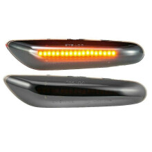 DC12V Flowing Side Light Retrofit Side Turn Signal Light for Car Suitable for 1/3/5 Series E46 E60