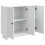 VidaXL vidaXL Sideboard White 89 x 34.5 x 80 cm Engineered Wood 5