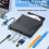 Blu-Ray Burner USB3.0 External Optical DVD Drive Recorder 3D Blu-Ray Players Writer Reader for Laptop PC  Linux 2