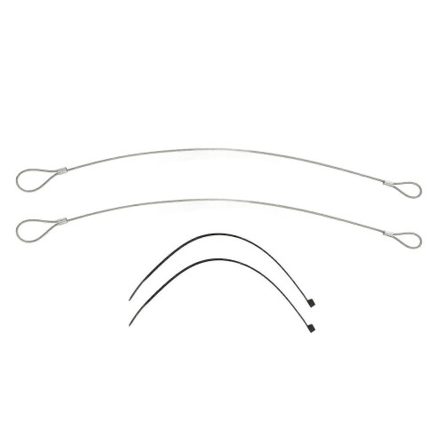 2Pcs Hood Release Cable Kit for Corvette C4 1984 to 1996