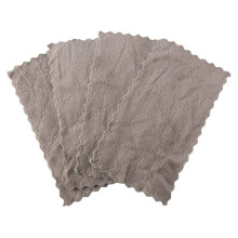 60 Pack Kitchen Dish Cloth, Absorbent Microfiber Cleaning Cloth for Cleaning Dishes, Kitchen, Bathroom(Gray & Green)