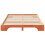 VidaXL vidaXL Bed Frame Brown 140 x 220 cm Solid Pine Wood 4