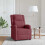VidaXL vidaXL Relaxsessel Weinrot Stoff 1