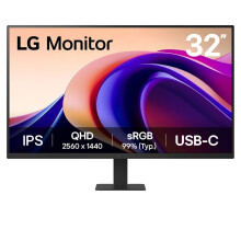 LG 32U631A 32" IPS QHD 100Hz USB-C Monitor 32U631A-B.AEKQ