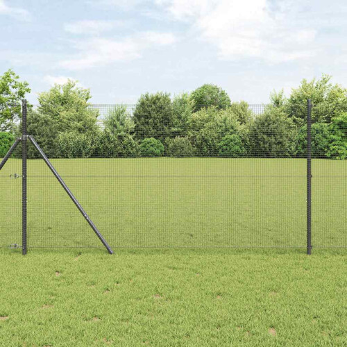 VidaXL vidaXL Welded Wire Fence 5000 x 120 cm Grey