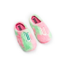 (5 UK Child) Wicked Mule Slippers (Girls Multicoloured)