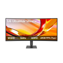 LG UltraWide 34U620B U6 34" VA QHD 144Hz Height-Adjustable Curved 34U620B-B.AEK