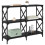 VidaXL vidaXL Console Table Black Oak 100 x 28 x 80.5 cm Engineered Wood 5