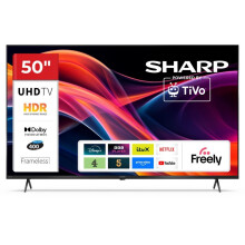 SHARP 50 Inch 4K Ultra HD TiVo Smart TV with Freely 50HK4245K 3 HDMI Inputs