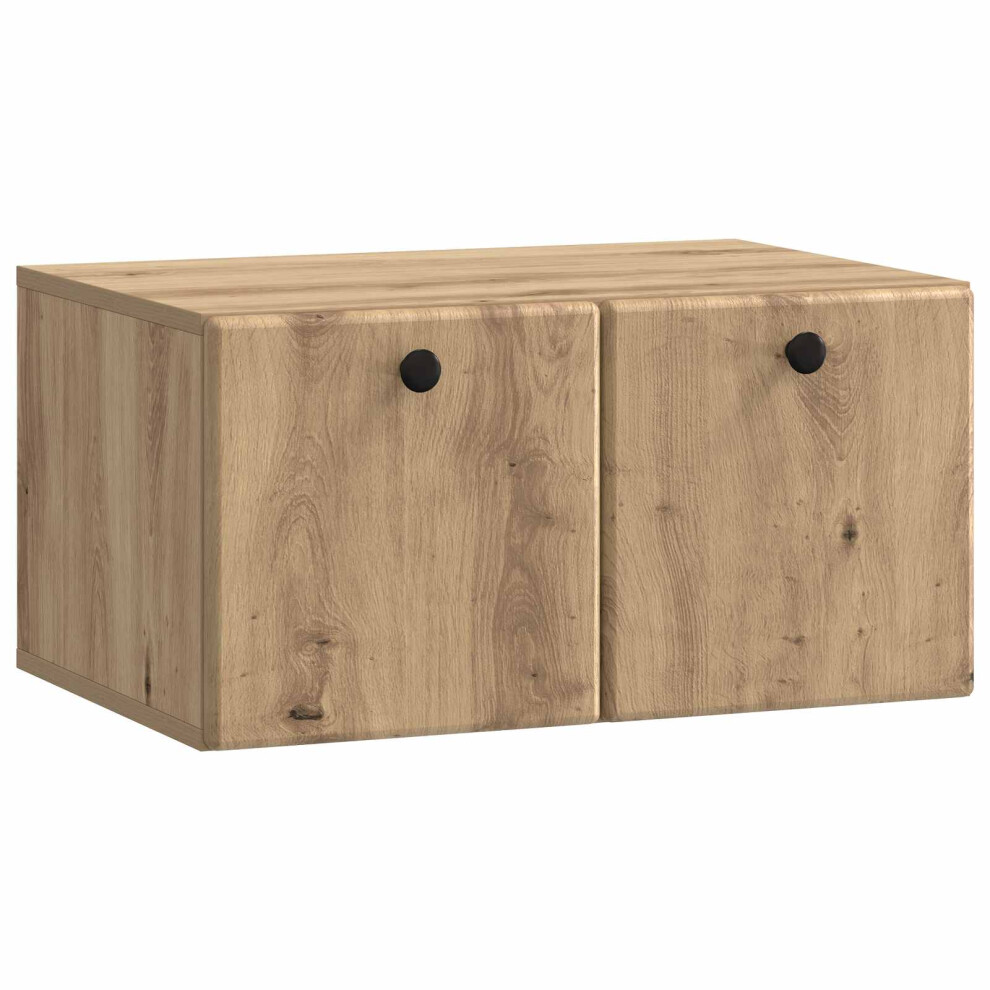 Vidaxl Wall-Mounted Tv Cabinet 59.5 X 41 X 30 Cm Artisan Oak