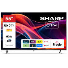 SHARP 55 Inch 4K UHD TiVo Smart TV with Freely 55HK4245K 3 HDMI Inputs