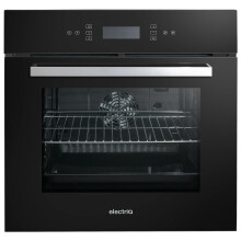 electriQ Electric Single Oven with Touch Controls - Black EQOVENF1TOUCH