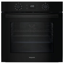 Hotpoint Class 2 HO455CBUK Electric Fan Assisted Single Oven - Black HO455CBUK