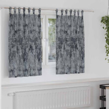 vidaXL Velvet Curtains 2 pcs Silver Grey 140 x 140 cm Velvet