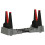 VidaXL vidaXL Shooting Rest Adjustable Grey 46 x 14 x 19.5 cm Plastic 1
