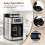 COSTWAY Bean to Cup Filter Coffee Machine with Built-in Grinder | Grind & Brew Drip Coffee Maker, 8 Cup, 24 Hour Programmable Timer 2
